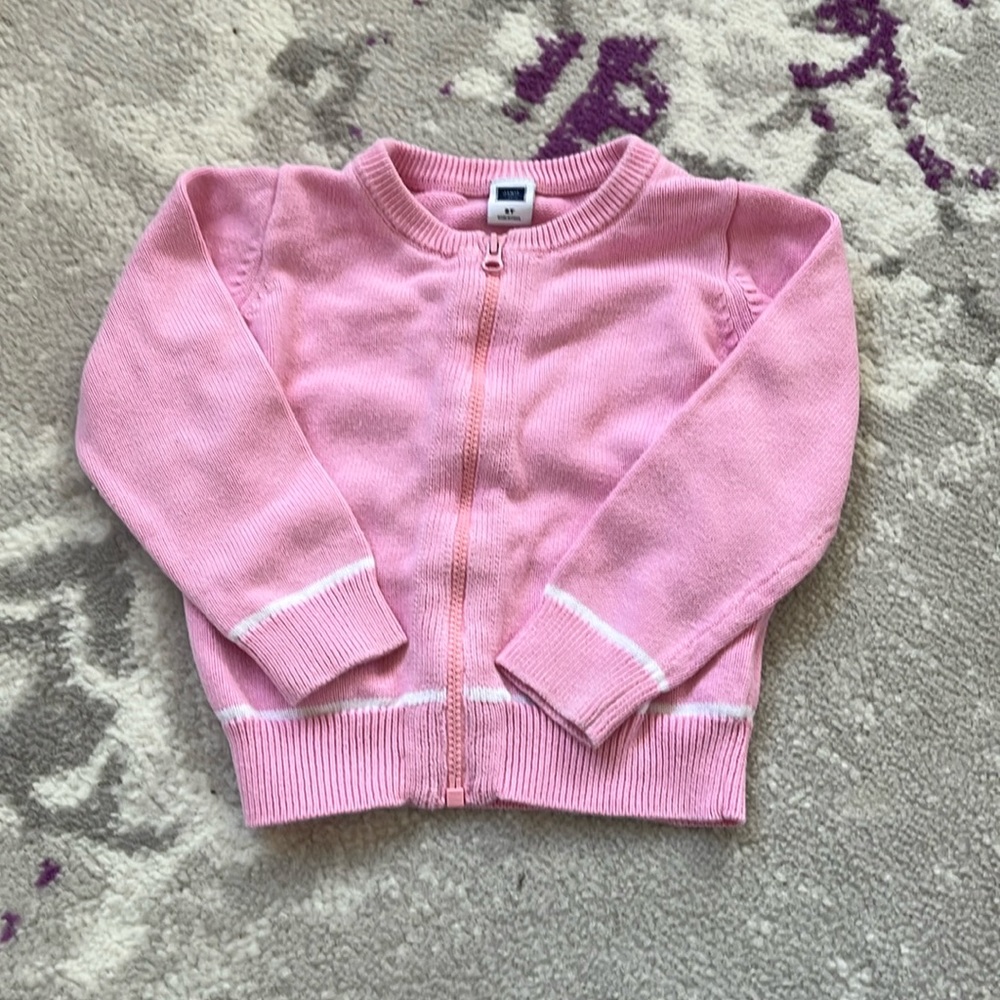 Janie and Jack Pink Sweater